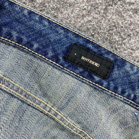 Torrid Jeans Women 20 Plus Blue Denim Dark Wash High Rise Distressed Skinny - Picture 10 of 12